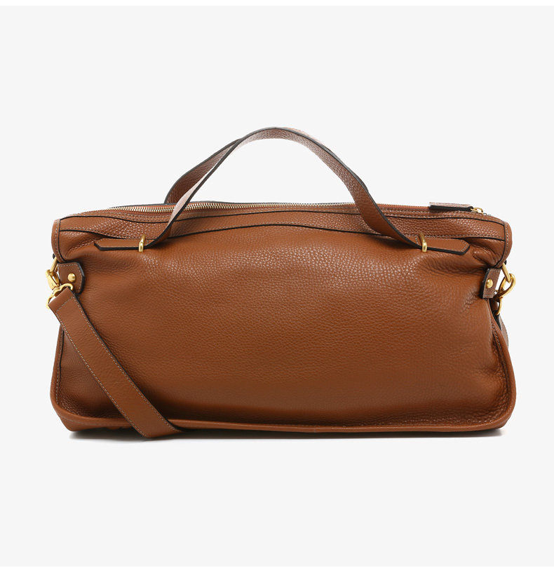 beanpole韩国三星冬季新款女士休闲牛皮手提单肩包 bf3b9a3ua 土黄色