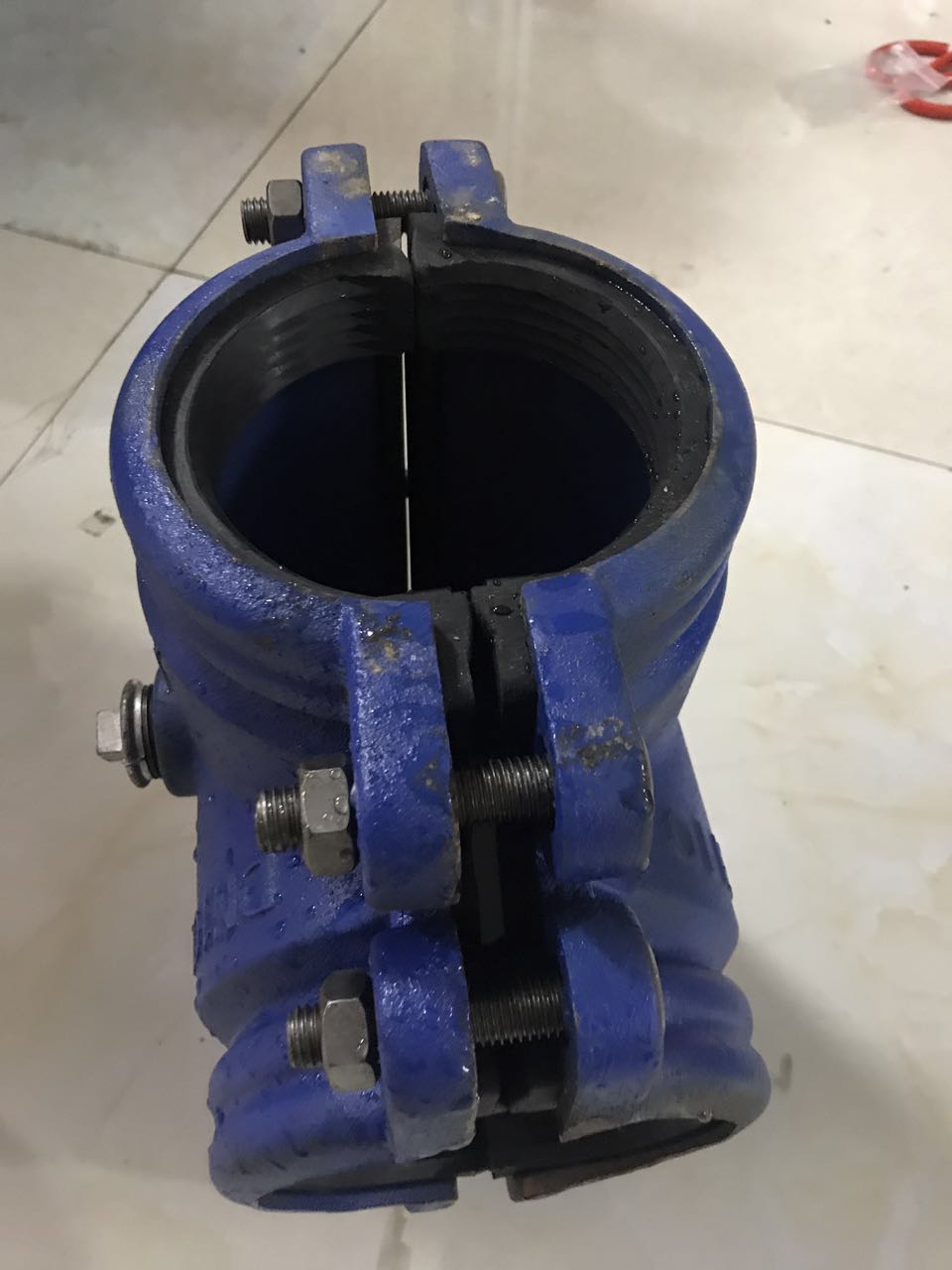 快接抢修 抢修器快接三通 管子三通漏水堵漏器pe三通漏水接头 90