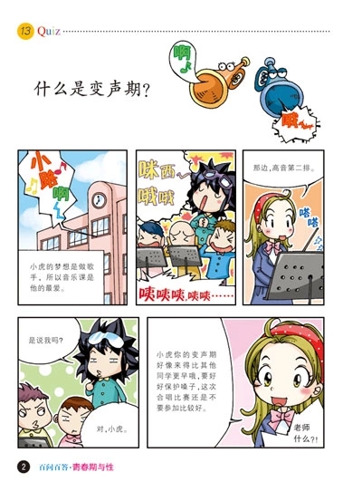 儿童百问百答(8青春期与性)/我的第一本科学漫画书十万个为什么可怕的