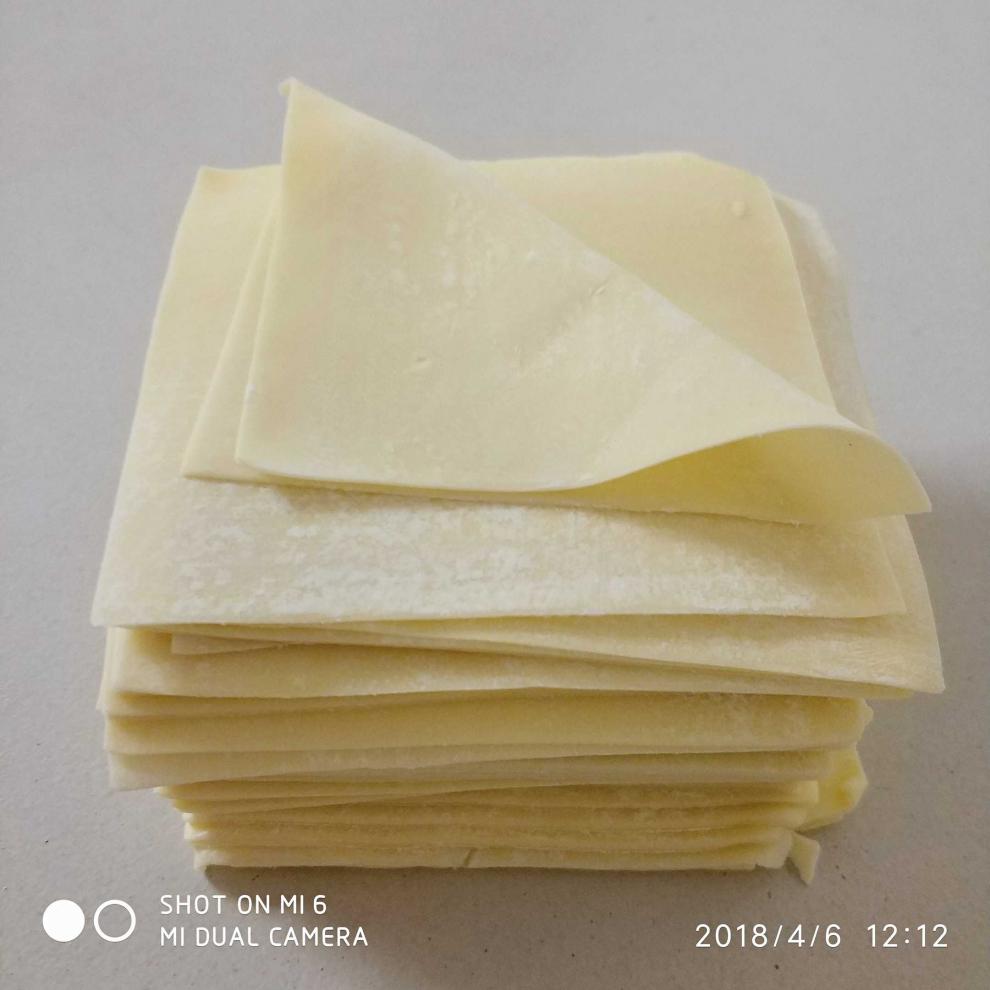 四川新鲜抄手皮馄饨皮碱面皮梯形云吞皮混沌皮抄手皮梯形4斤约200张