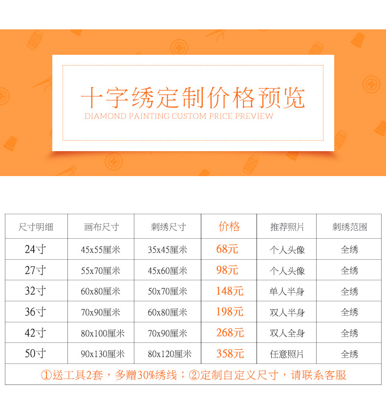 diy十字绣定制照片真人来图订制定做自己婚纱