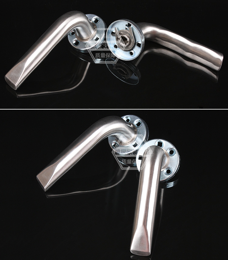 德国欧瑞阁指纹形把手不锈钢拉丝人体工程学设计手感好