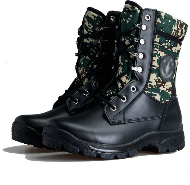 二跑火箭作战靴男减震作训靴耐磨陆战靴户外战术靴火箭作战靴42【图片价格品牌评论】-京东