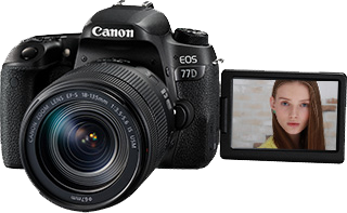 佳能（Canon）数码单反相机 EOS 77D-京东
