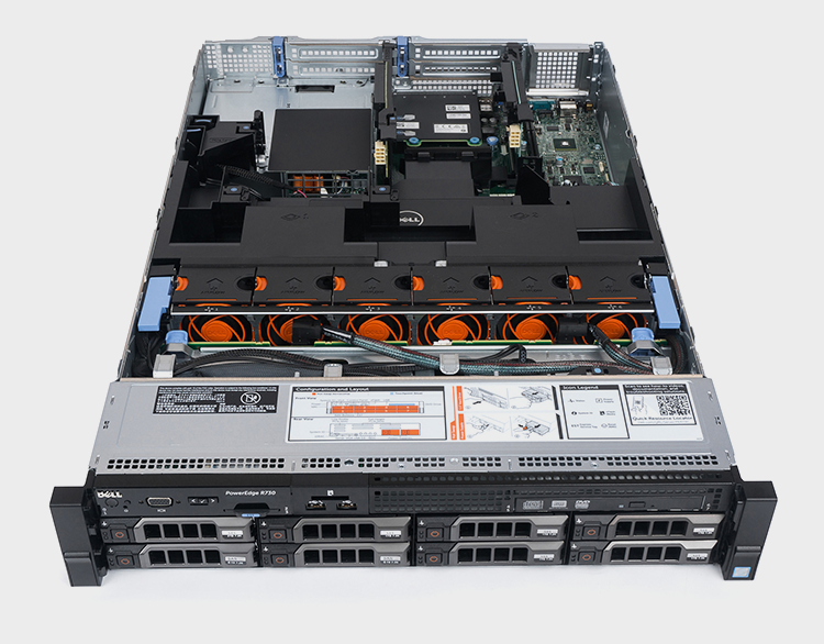 戴尔(dell) r730 机架式服务器主机 1颗 e5-2603v4 6核 1.