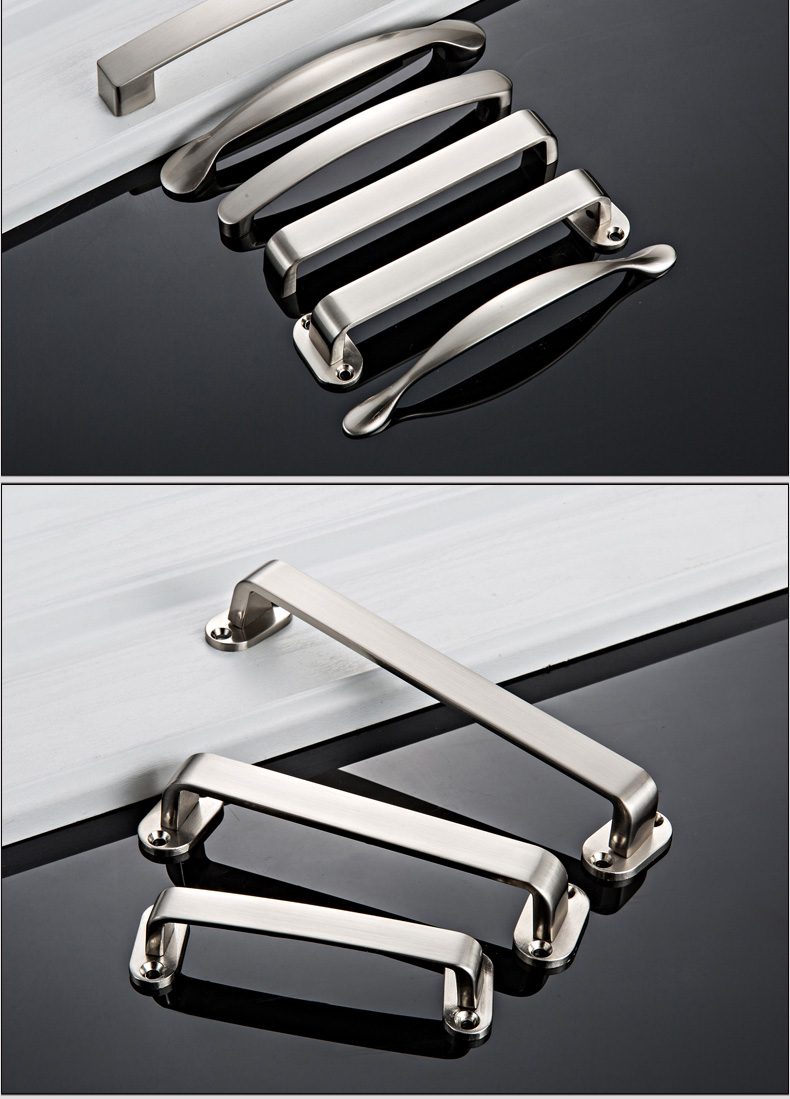 橱柜拉手柜门橱门鞋柜酒柜小拉手现代简约衣柜门把手五金家具抽屉明装