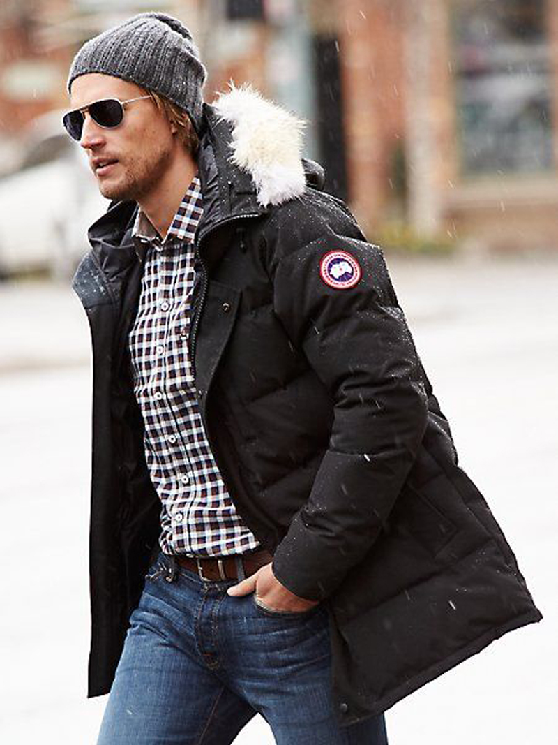 canada goose 加拿大鹅男士羽绒派克大衣emory系列羽绒服625蓬松白