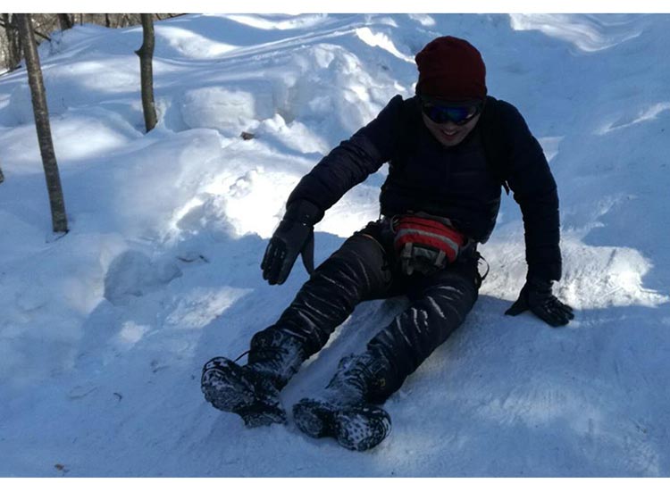 古森林冬季户外雪地靴男防水防滑加绒加厚棉鞋保暖滑雪鞋登山鞋男靴