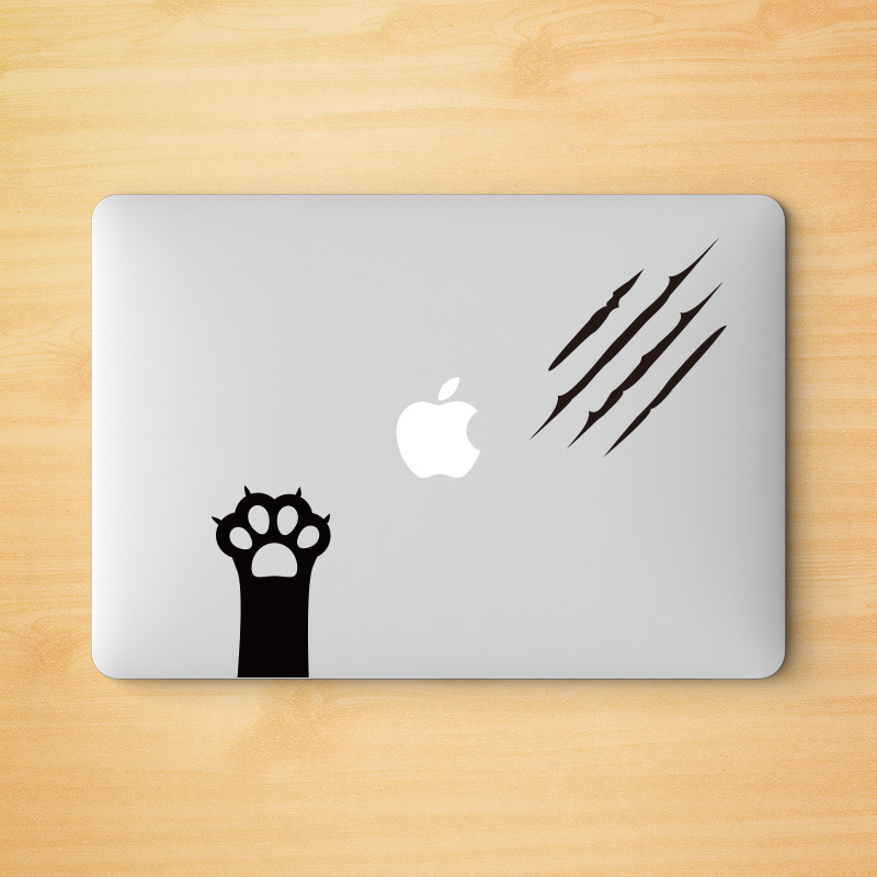 skinat 笔记本贴纸 苹果电脑局部贴膜适用于macbook retina 13/15 五