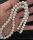 I have bought many pieces in recent years, and this is the one I am quite satisfied with. The pearl necklace has a stylish design, lustrous material, high quality, suitable length, uniform pearl size and firm buckle that is not easy to fall off, easy to unlock, classic fashion, affordable price, matching There is a quality inspection report, a very pleasant shopping, 5 points of praise, recommended to buy.