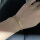 The meaning of the bamboo joint is also very good. I hope you have enough bamboo. The bracelet is very beautiful to wear, and it will not cause allergies. The craftsmanship is very good, and the gold is also very bright. Silver oh, you can also adjust the size, satisfied