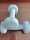 This dumbbell is nice, small in appearance, and the light blue color is very nice. The outside is covered with matte dipping plastic, which is non-slip and has a good grip. There will be no noise when knocking, and it will not rub against the skin. The size of 2KG is very suitable.