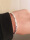 The sterling silver bracelet is beautiful, fashionable, atmospheric, and radiant. It is worth buying. All five-star praise!