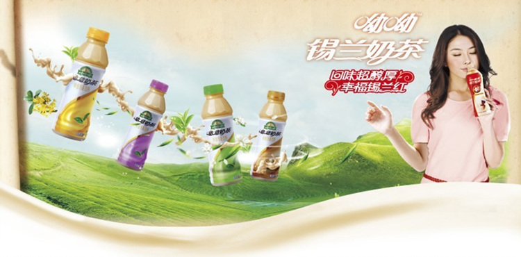 娃哈哈呦呦锡兰奶茶500ml