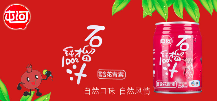 中粮屯河石榴汁250ml*24罐