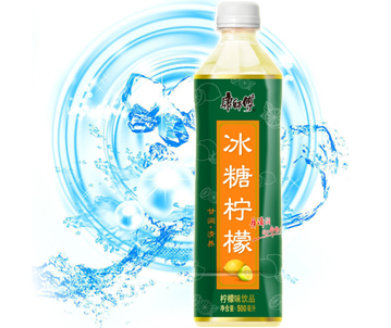 康师傅 冰糖柠檬饮料500ml*15瓶 整箱生产厂家 ,买康师傅 冰糖柠檬