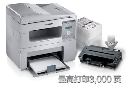 三星（SAMSUNG）SCX-4321NS 黑白激光多功能一体机 （打印 复印 扫描）