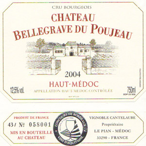 宝丽嘉酒庄Chateau Bellegrave (Medoc)