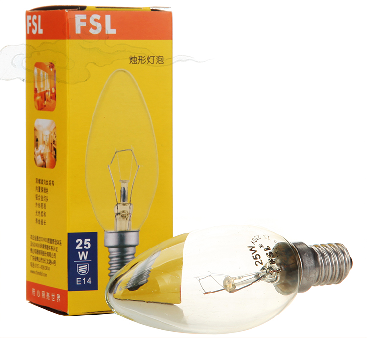 芳馨 香薰灯灯珠 220V各型号灯泡 G4G5.3卤素灯珠E12E14E2710W35W E14/25W 尖泡