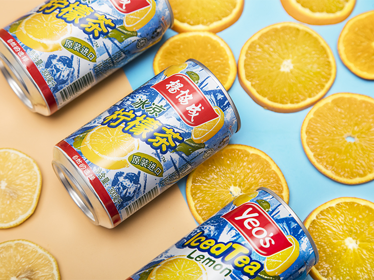 【京东超市】马来西亚进口(杨协成)冰凉柠檬茶 300ml*12罐 /箱 礼盒装