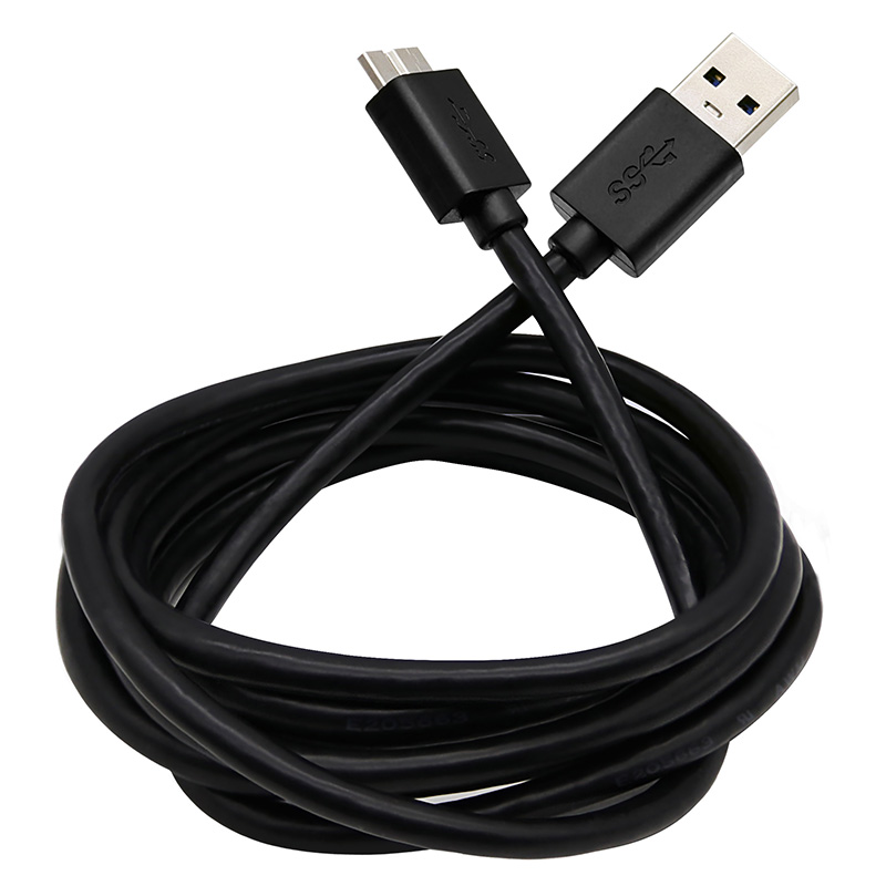 飞利浦(philips)usb3.0数据线 5gbps黑色 移动硬盘盒连接线 手机线 1.