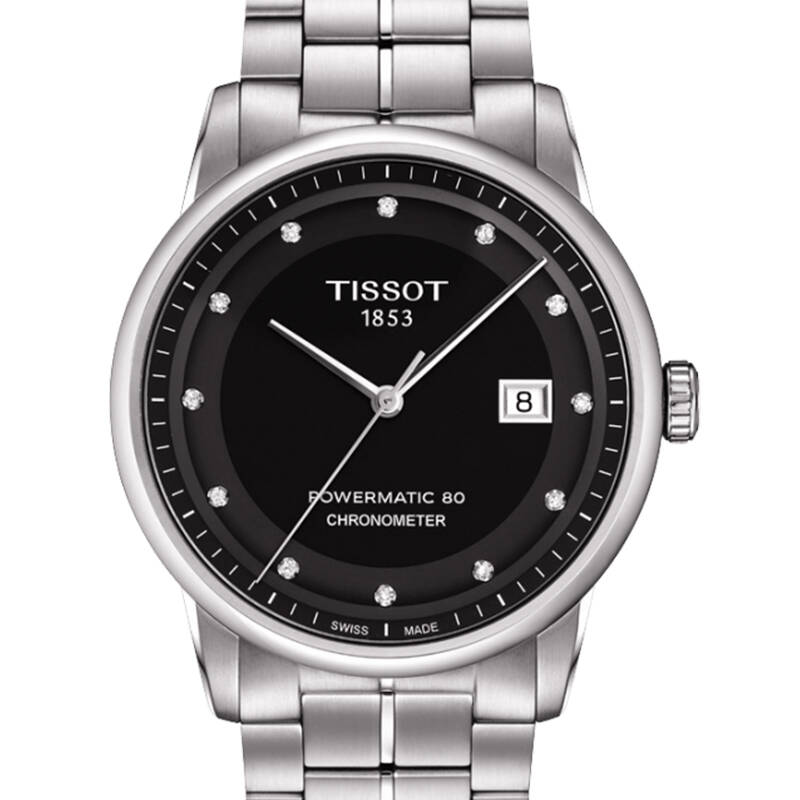 天梭(tissot)手表 豪致系列机械男士手表t086.408.11.056.