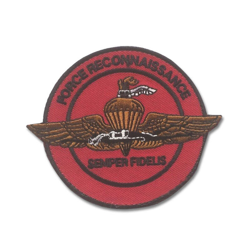 美国海军陆战队强侦连(usmc force recon简称fr)魔术贴臂章charles