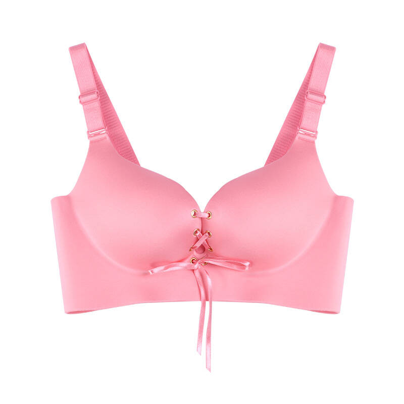 性感文胸绑带 粉色 70a【好物推荐】这是一种东方女性比较常见的胸型