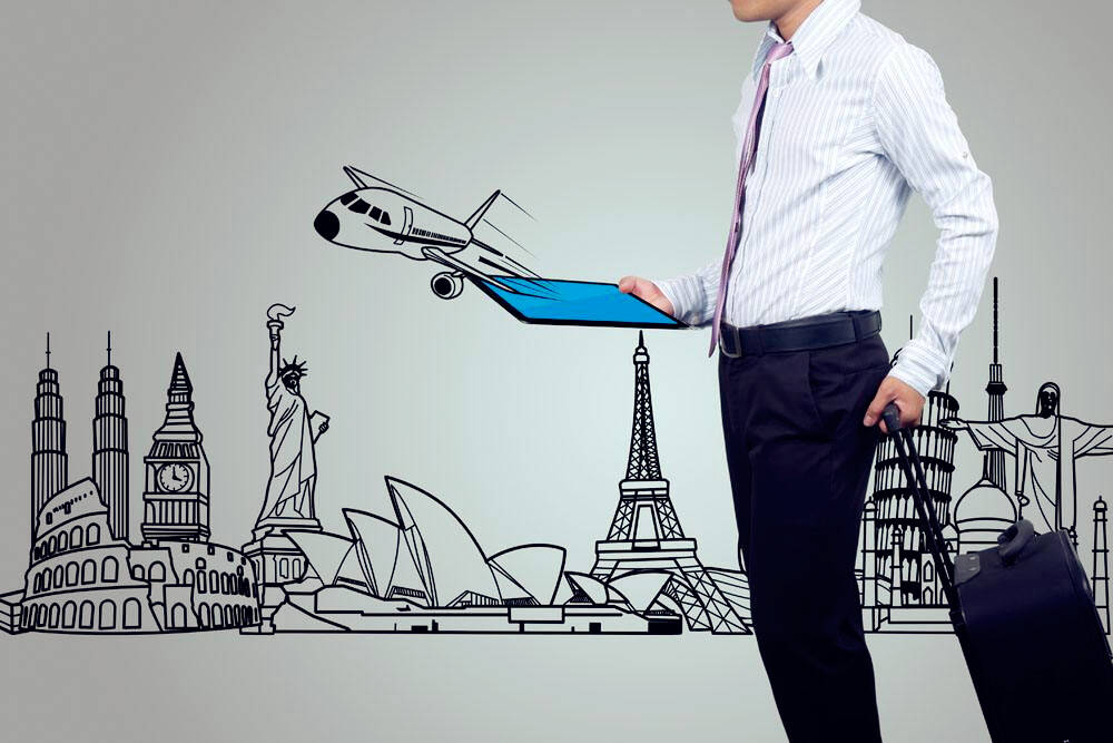 通常这种商务差旅时间不会太长,以两三天居多,出国的也都在一周左右.