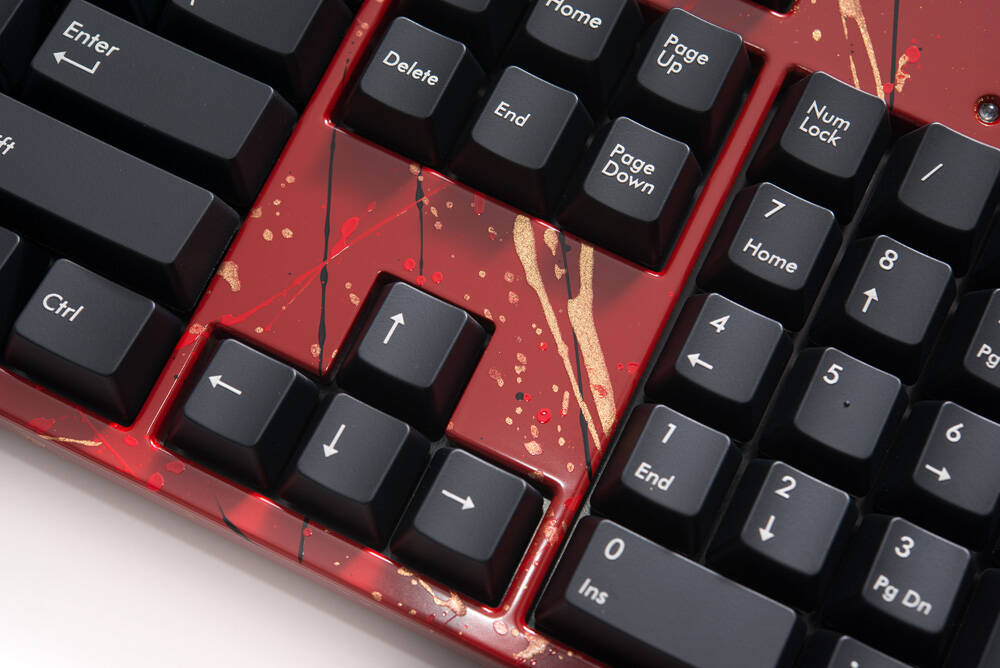 斐尔可filco 双模104圣手二代茶轴花纹红版开箱