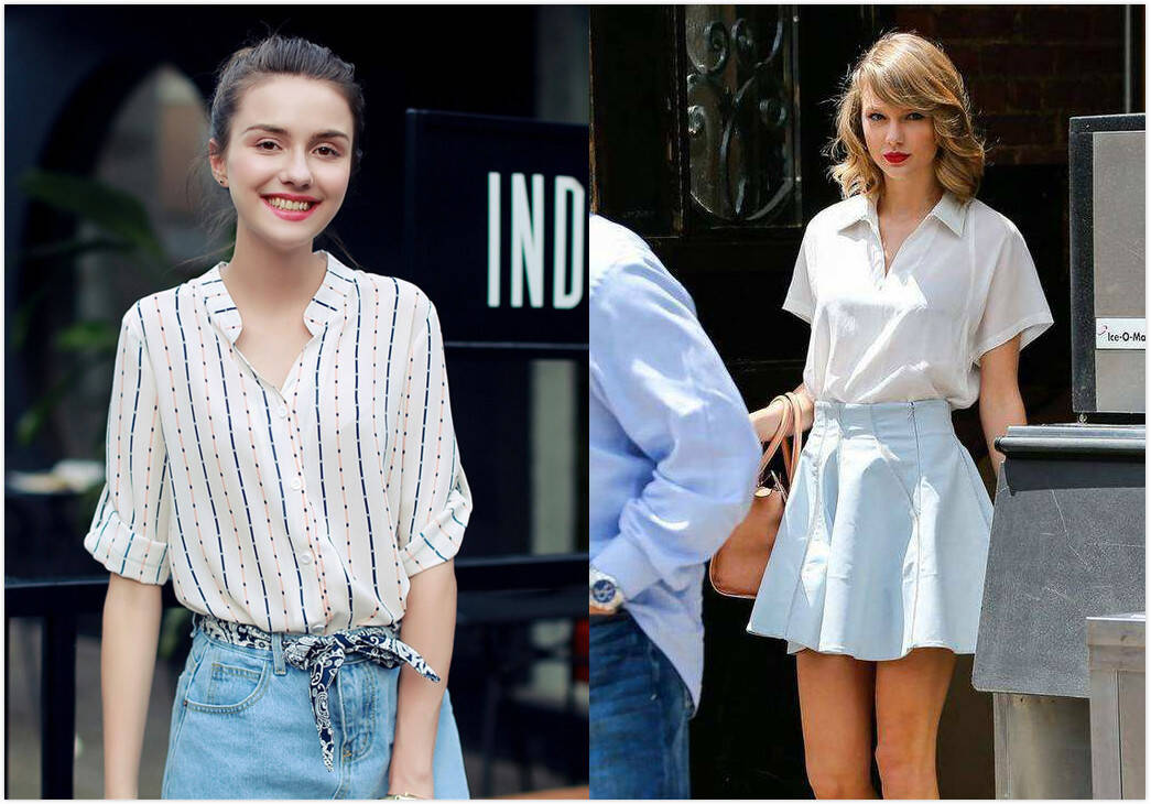 小v领大心机,视觉显瘦一级棒