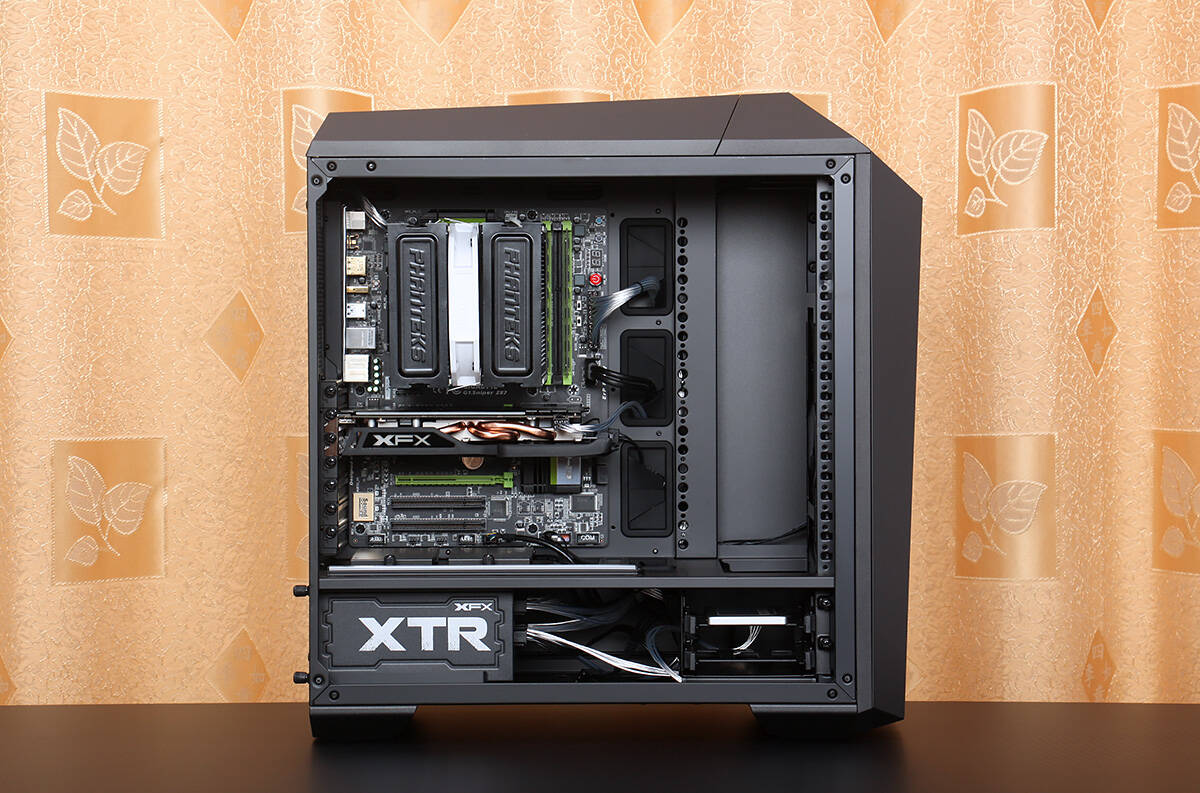 vx2376-smhd机箱:coolermaster mastercase maker 5显卡:xfx rx 470