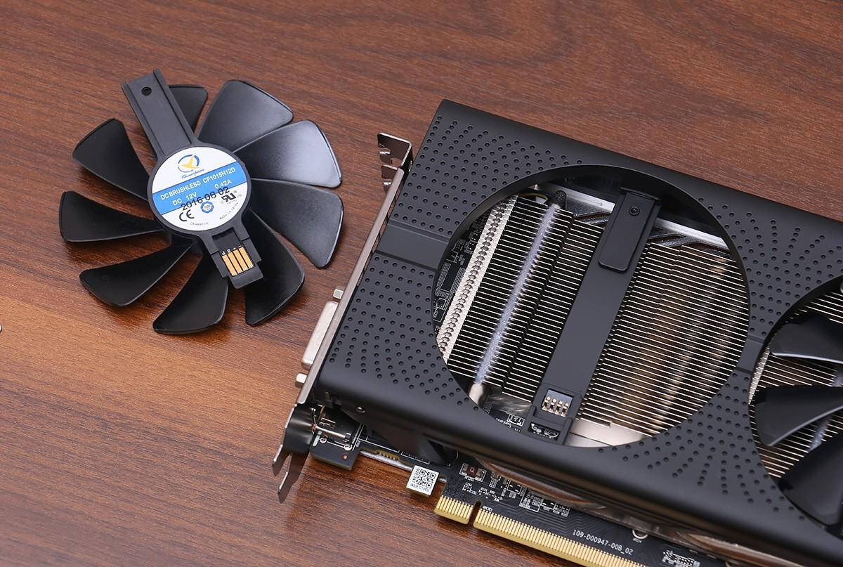 比公版更快更冷静,蓝宝石 rx480 8g d5 超白