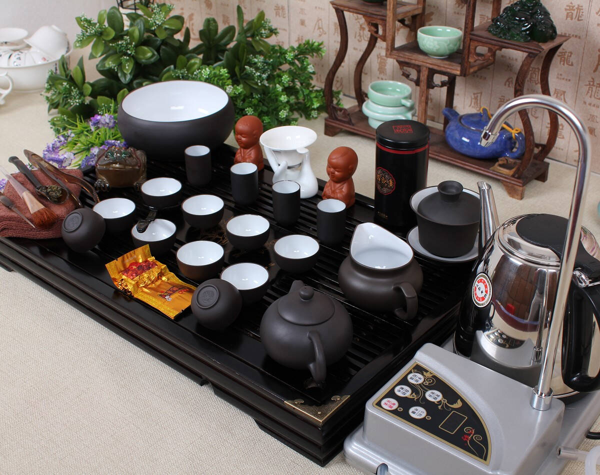 爱茶人士的茶室,这些佛盘茶具套装应配齐