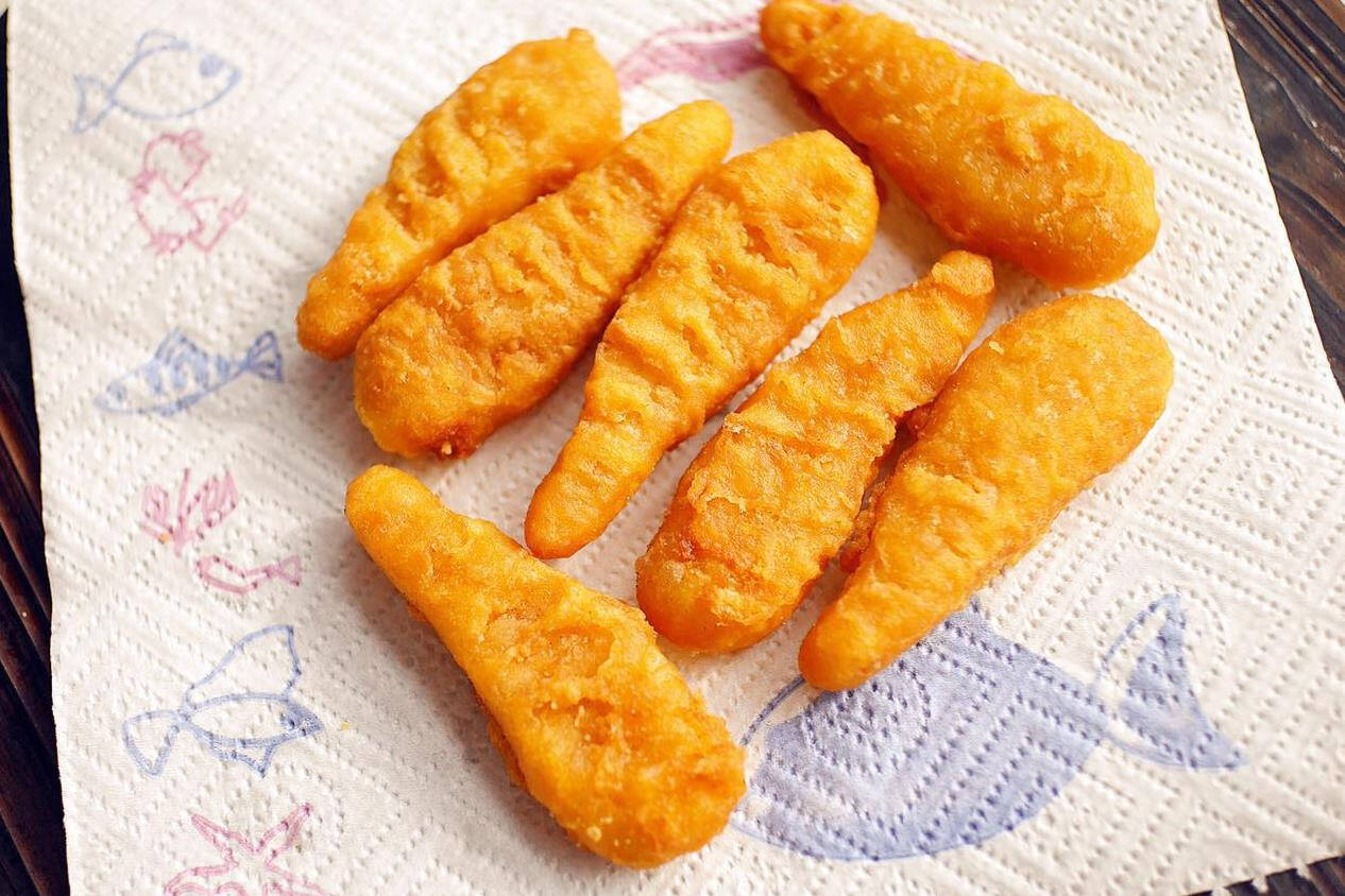 下午茶的香甜时光:芒果马蹄酥&炸香蕉