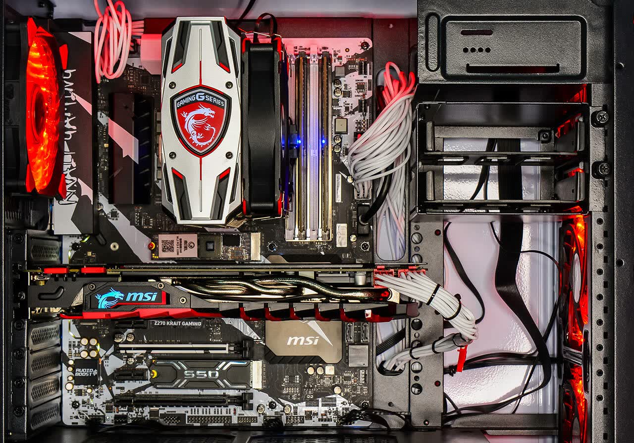 11gbps显存再战三年微星gtx1080新红龙试玩