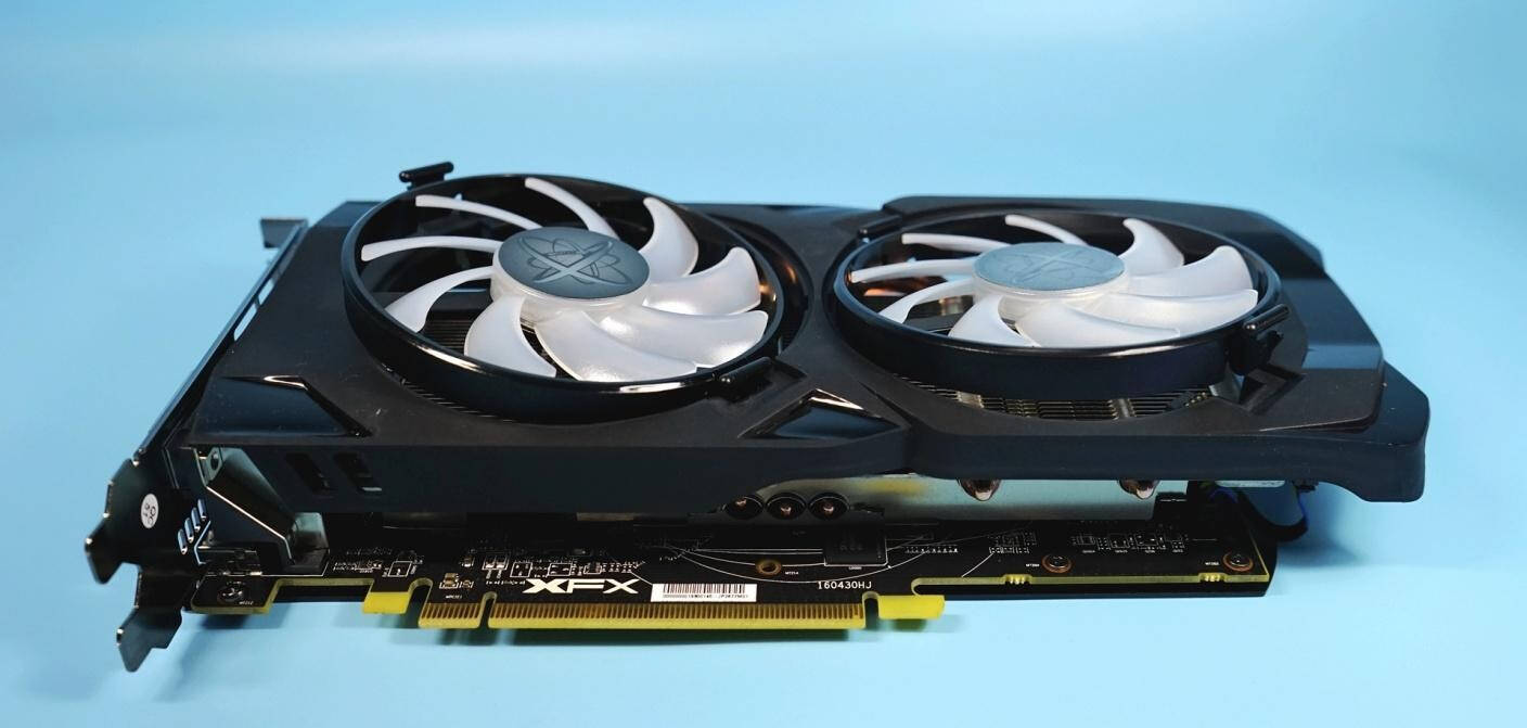 xfx深红版rx 470开箱,超频和对比详测