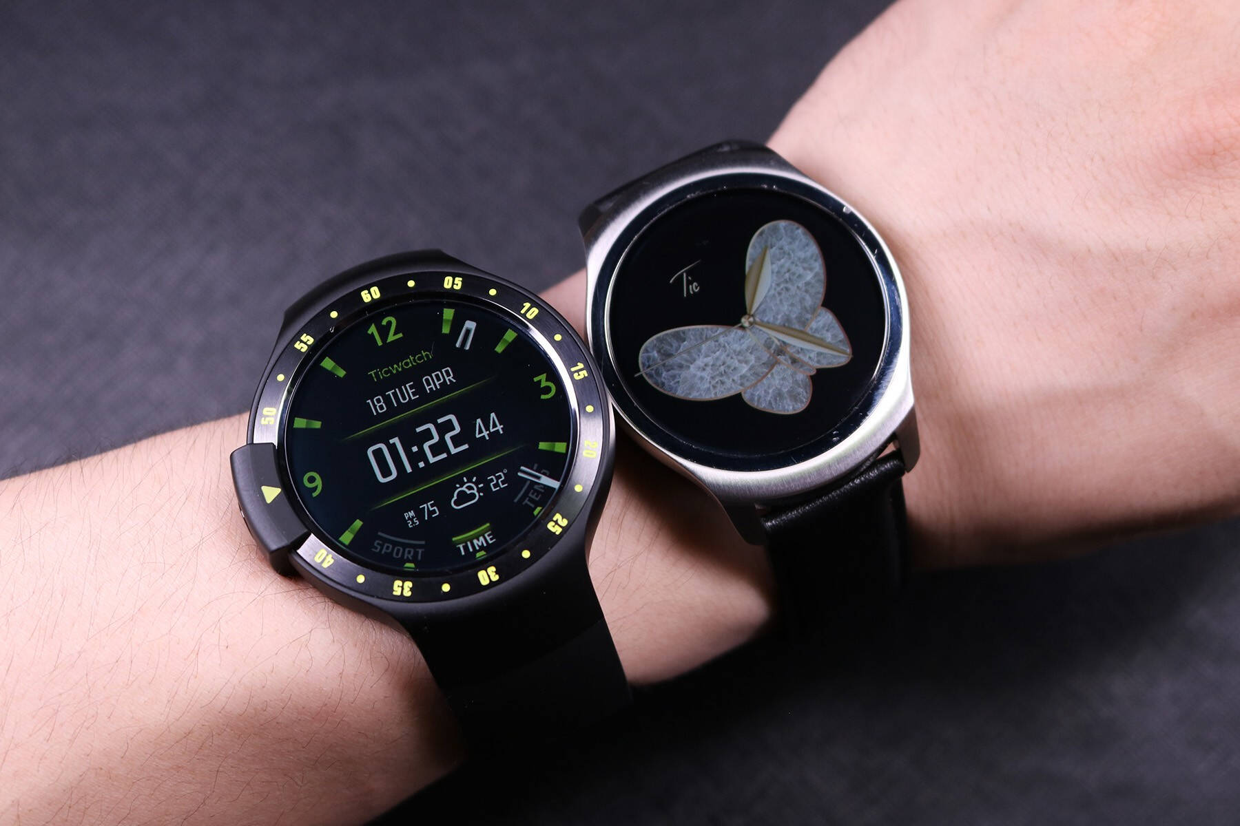 运动从此彻底告别手机,ticwatch s运动手表评测