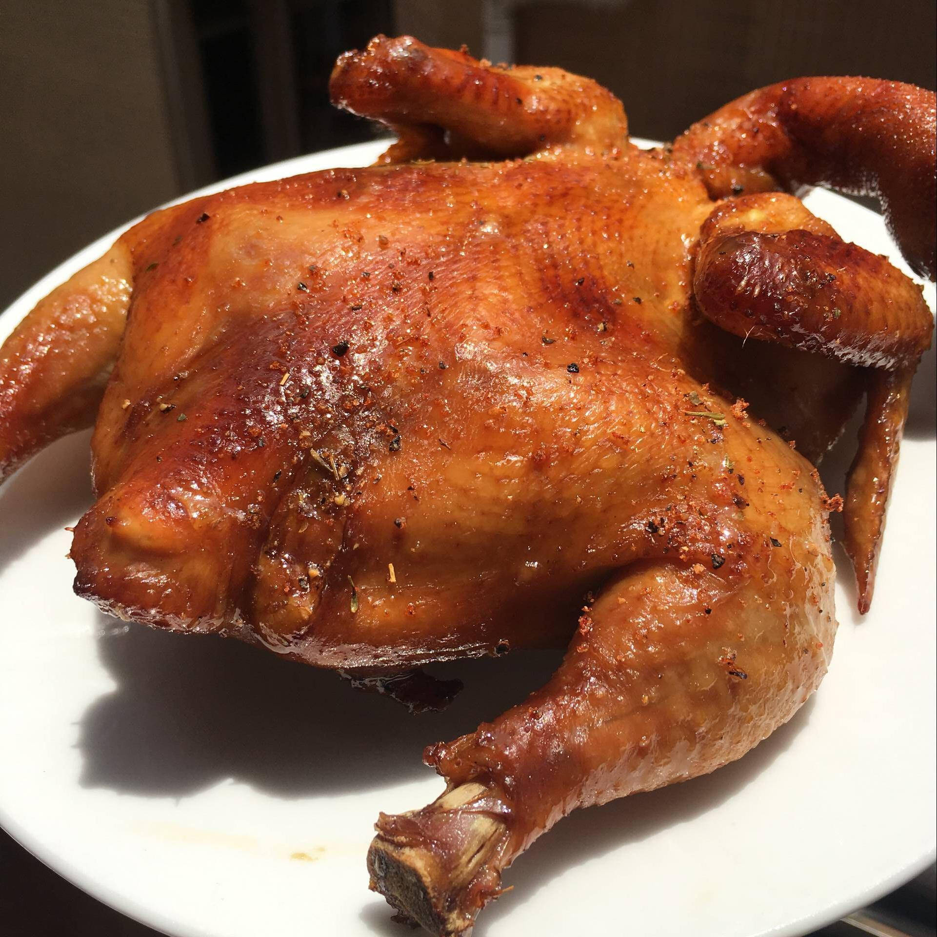 自制,烤全鸡的脆皮秘籍!