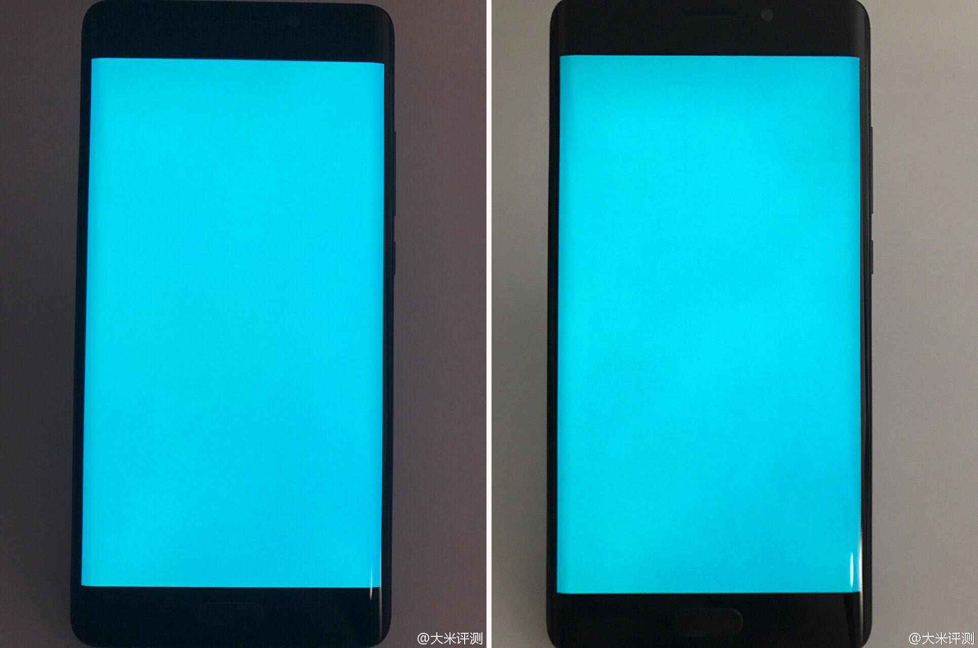 小米note2屏幕遭吐槽纯色中低亮度下脏如草纸