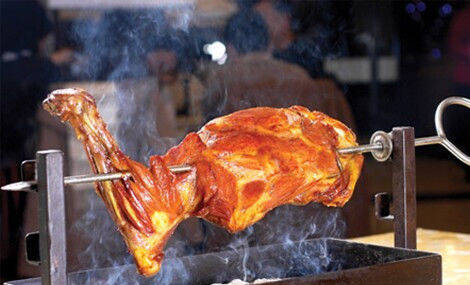 夏日烤羊腿,真正无油烟解决方案