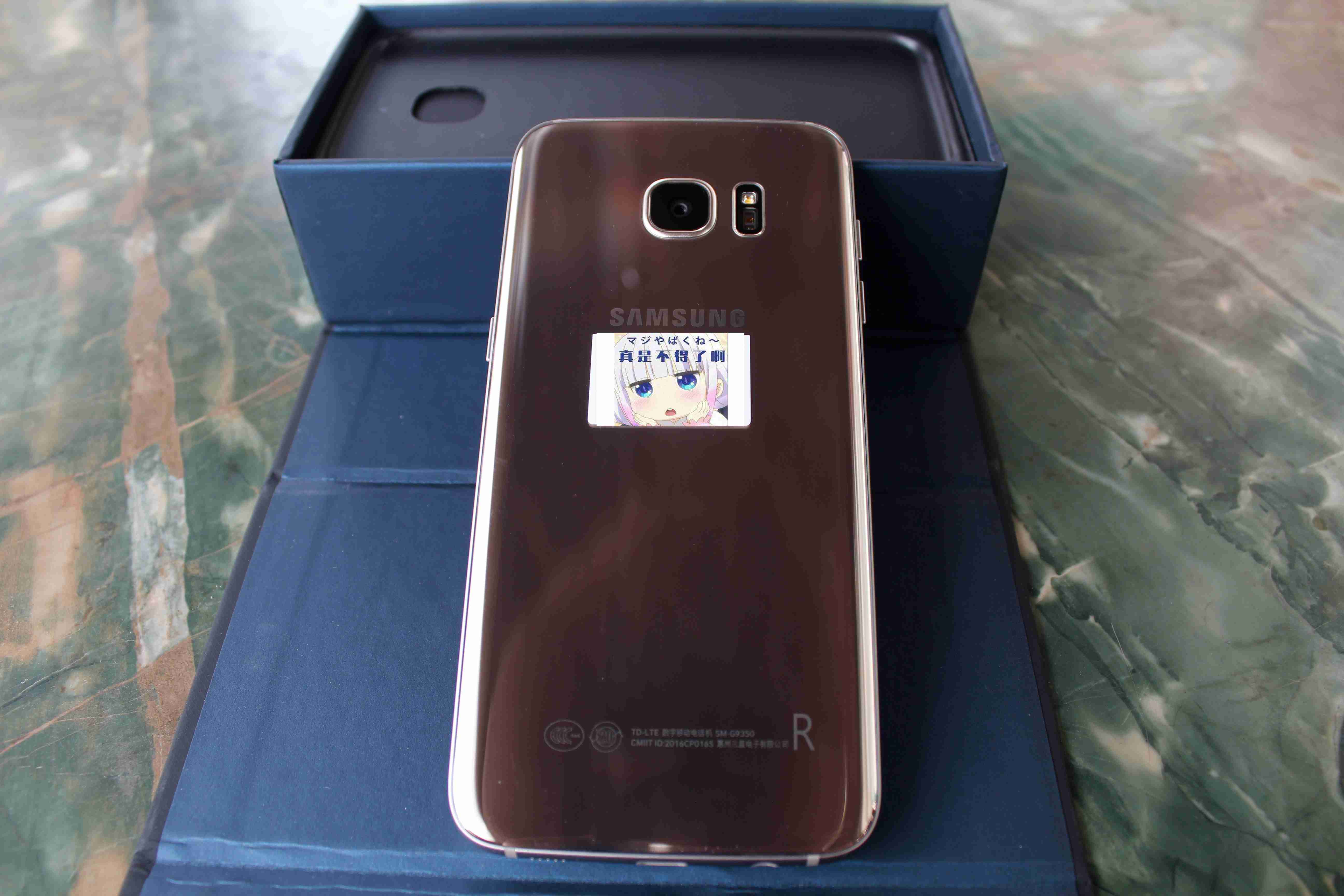 不得了了三星s7edge官翻机开箱来了