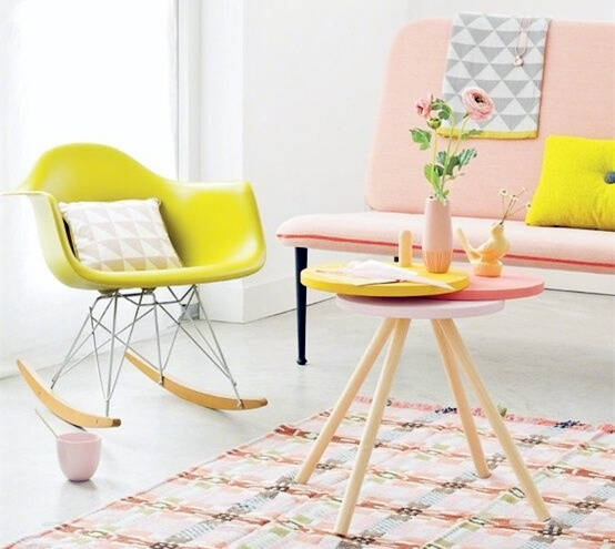 在ins上爆红,超美的马卡龙色家居