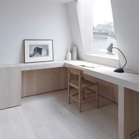 大概是因为你没有这样一张窗前桌