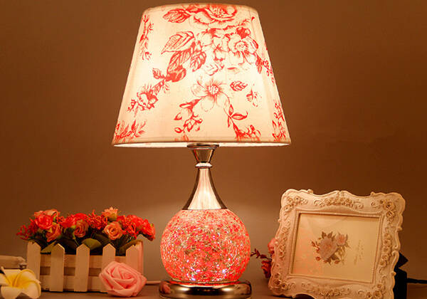 婚房想要浪漫温馨,怎能没有如此唯美的台灯