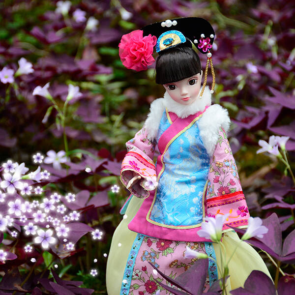 她是中国版的芭比娃娃,古风的她美到让人窒息