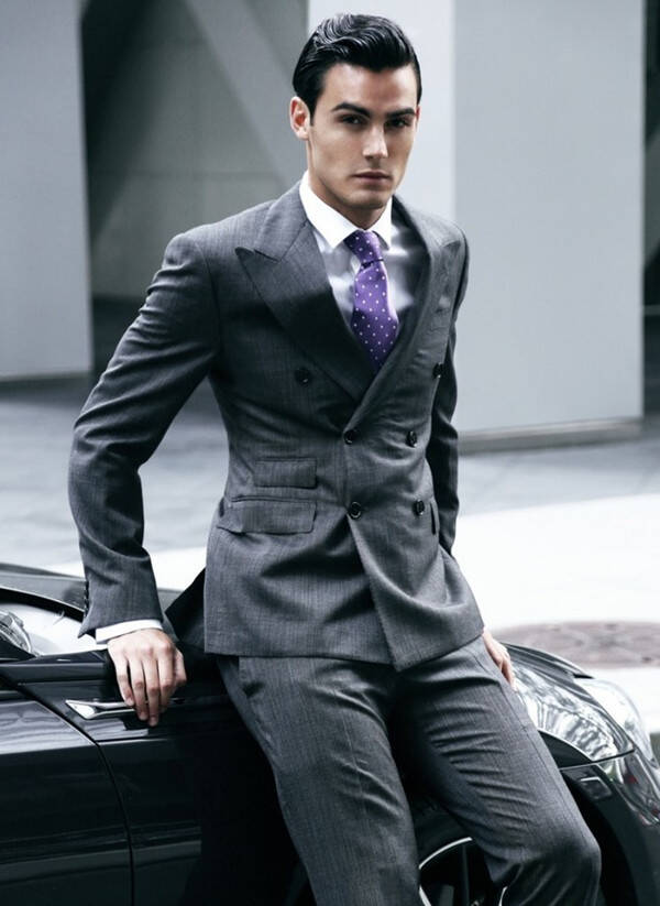 商务范型男衣品提升才能收放自如