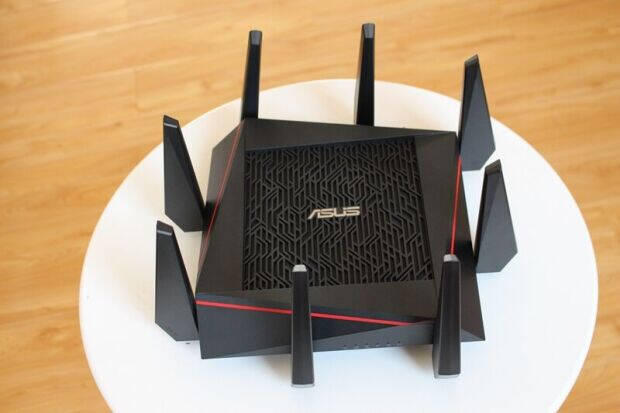 华硕ac5300八天线最强路由器体验