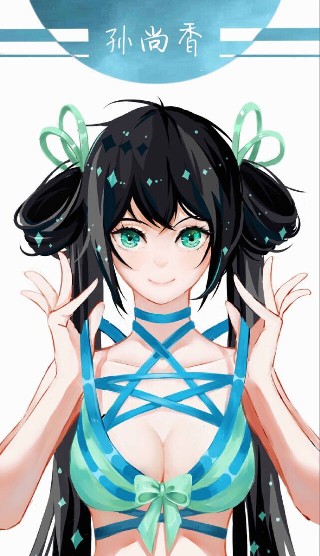 王者同人绘|百里守约大赏,泳装萌妹热浪来袭!