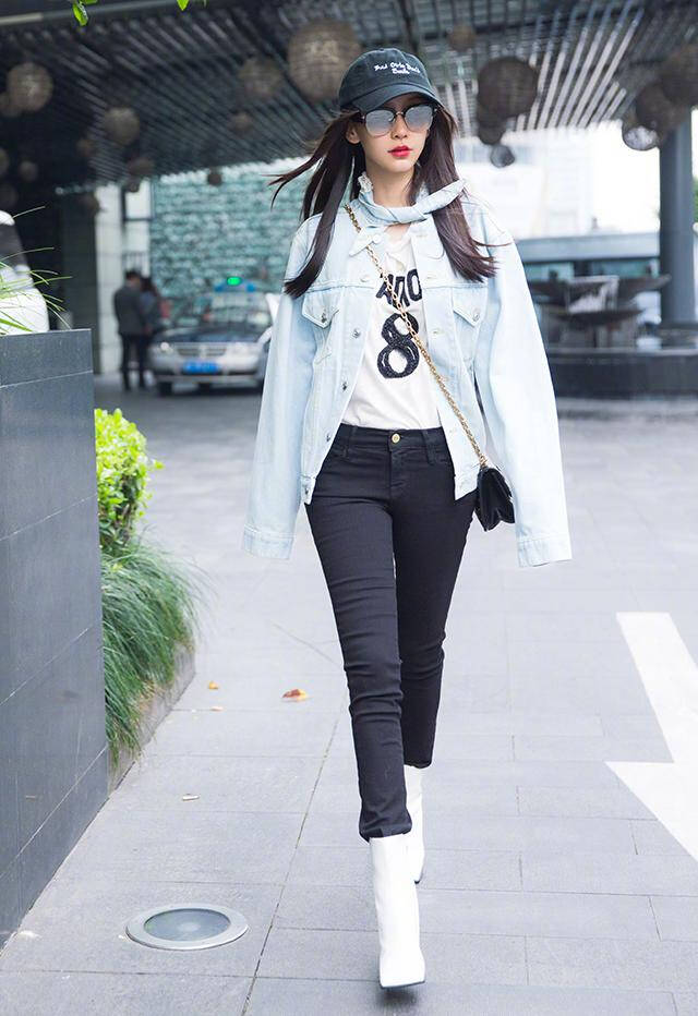 angelababy对黑裤子的执念,原来还有这样的作用